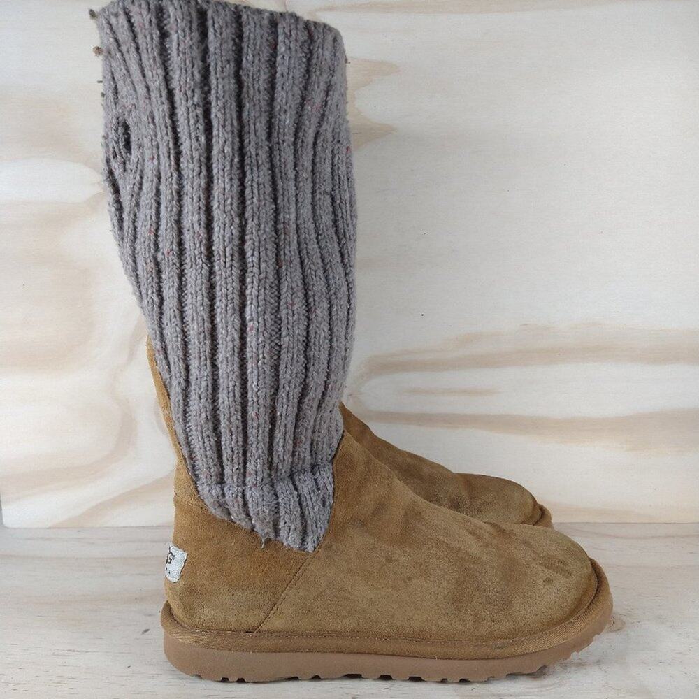 UGG Australia - ''Cambridge'' - Boots - Brown/Gray - Women's - 7 - S/N 1003175
